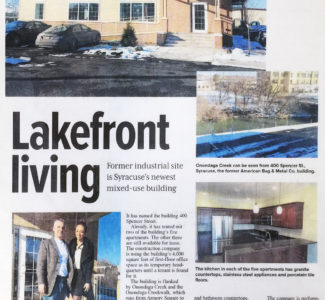 Lakefront living